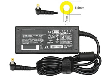 Cargador Notebook 19v 2.37a 5.5x1.7mm 45w Acer Alternativo Incluye Cable De Tension