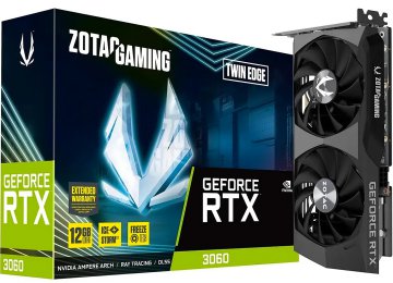 Placa De Video Zotac Rtx3060 12gb Gddr6 - Requiere Conector De 8 Pines Alimentacion - Outlet - Usada Sin Detalles Esteticos Con Garantia En Caja