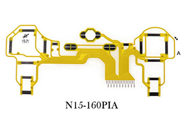 Membrana Flexible Joystick Gamepad Playstation 3 Ps3 Dualshock Pcb Circuit N15-160pia