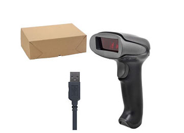 Lector De Codigo De Barras Netum 1d Laser Cable Usb Sin Pie Sin Base