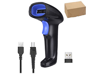 Lector De Codigo De Barras Netum 1d 2d Infrarrojo Codigo De Barra + Qr Inalambrico Sin Pie Sin Base - Incluye Cable Usb Tipo C Para Cargar