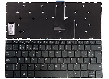 Teclado Notebook Lenovo Ideapad 1 1-14igl05 1-14ada05 1-14ast-05 V14-ada V14-are V14-igl V14-iil Sin Marco Espanol