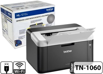 Impresora Brother Hl-1212w Hl1212w Wifi Laser Monocromatica - Usa Toner Economico Tn-1060