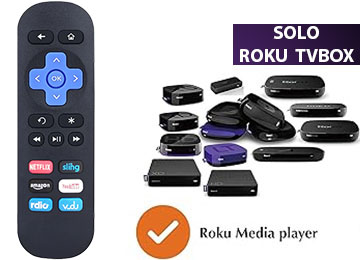 Control Remoto Roku 1 2 3 Serie 3000 Xd Xs Lt Hd N1 Expres S1 Express+ Roku 4 Alternativo - Ver Descripcion