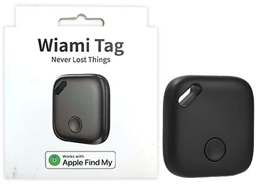Localizador Rastreador Wiami Tag Compatible Con My Find De Apple Bluetooth X1 Usa Cr2032 Incluida - Solo Funciona Con Iphone - Tracker Smart Finder Smarttag Tag
