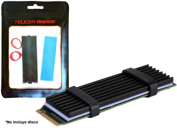 Disipador Disco M2 Ssd Sata Nvme 22x80mm Con Thermal Pad