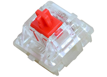 Switch Tecla Cherry Mx Rgb Para Teclado Mecanico 3 Pines 2 Contactos 1 Traba Plastica Red Rojo
