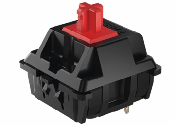 Switch Tecla Cherry Mx2a Para Teclado Mecanico 3 Pines 2 Contactos 1 Traba Plastica Red Rojo