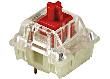Switch Tecla Cherry Mx2a Rgb Para Teclado Mecanico 3 Pines 2 Contactos 1 Traba Plastica Red Rojo