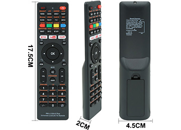 Control Remoto Universal Rm L1130 X Rm L113 12 8 Smart Home Controler Tv Box Lcd Led Smart - Funcion Netflix Youtube Amazon - Utiliza 2 Pilas Aaa No Incluidas