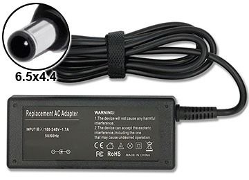 Transformador Monitor 19v 2a 6.5x4.4mm Alternativo Lg Samsung Incluye Cable De Tension Tipo Ocho