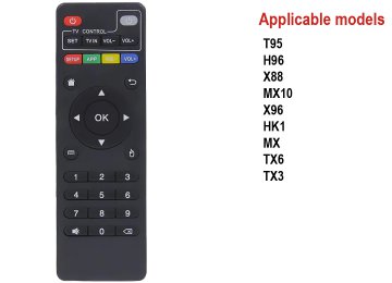 Control Remoto Tv Box T95 H96 X88 Mx10 X96 Hk1 Mx Mxq Tx6 Tx3 Reproductor Multimedia Android