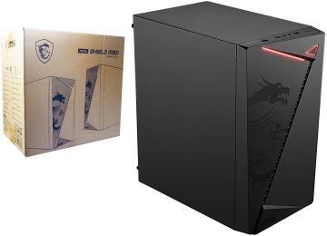 Gabinete Msi Mag Shield M301 Microatx Miniatx 3xusb Frontales 1xaudio Frontal Vga Hasta 250mm Dimensiones 345x206x352mm
