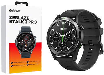 Smartwatch Zeblaze Btalk 3 Pro Acelerometro Girocopio Frecuencia Cardiaca Saturacion De Oxigeno En Sangre Oximetro De Pulso Ip68 260mah Bluetooth 5.2 Pantalla 1.3 Pulgadas