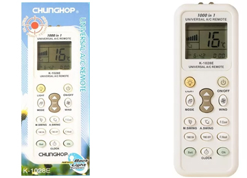 Control Remoto Universal Aire Acondicionado Chunghop K-1028e Original