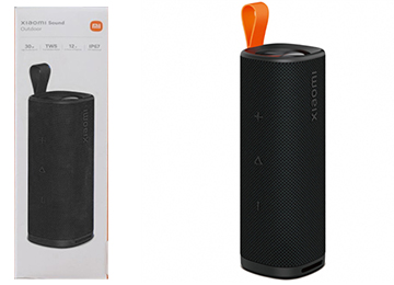 Parlante Xiaomi Sound Outdoor  Ip67 Tws 30w 20+10w Microfono Bateria 2600mah Bluetooth 5.4 Negro