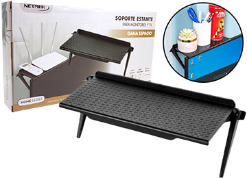 Soporte Estante Netmak Nm-St23 22x11.3cm Para Tv Led Lcd Monitor