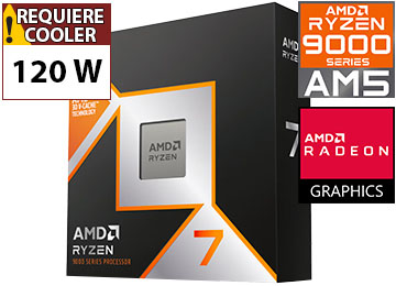 Procesador Amd Ryzen 7 9800x3d 8 Nucleos 16 Hilos 4.7ghz Hasta 5.2ghz Cache 104mb 120w Am5 - Trae Video Radeon Graphics 2 - No Trae Cooler