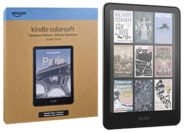 Ebook Reader Amazon Kindle Colorsoft Signature Edition 32gb 7 Pulgadas 300ppi Luz Frontal Negro Metalico