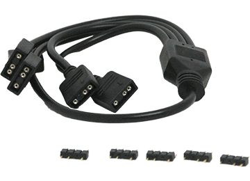 Cable Extension Splitter Argb 5v 1 3 Pines A 2 4 Pines 30 Cm