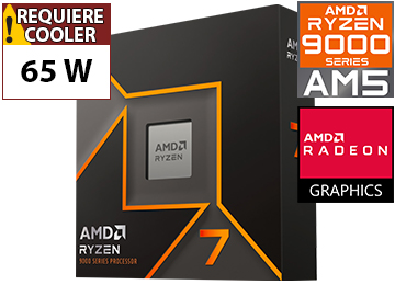 Procesador Amd Ryzen 7 9700x 8 Nucleos 16 Hilos 3.8ghz Hasta 5.5ghz Cache L3 32mb 65w Am5 - Trae Video Radeon Graphics 2 - No Trae Cooler