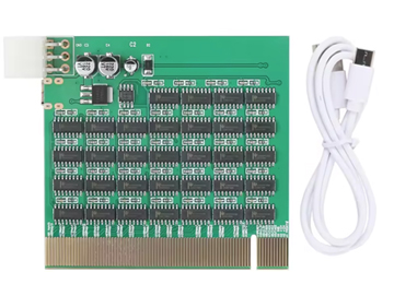 Placa Post De Testeo Pci-e Pcie Incluye Cable Usb Tipo C En Caja Marron