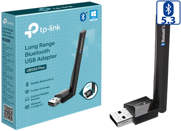 Adaptador Bluetooth 5.3 Usb Tp-link Ub500 Plus Alta Potencia Con Antena