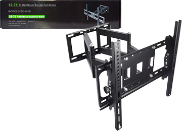 Soporte Imega Zx-101s 32 A 75 Movil Vesa 100 200 400 600 Hasta 40kg Con Nivel Para Tv Led Lcd Incluye Tarugos Y Tornillos