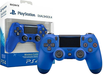 Joystick Sony Ps4 Playstation 4 Bluetooth Incluye Cable Micro Usb Azul Replica