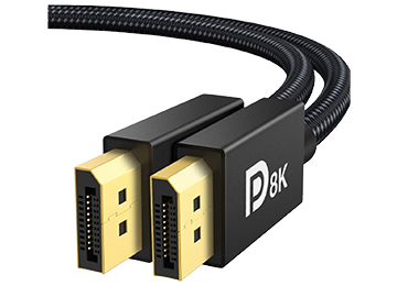 Cable Displayport M A Displayport M 1.8m 1.4 Hasta 240hz 8k