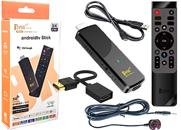 Reproductor Multimedia Tv98 Atv X9 H313 1gb 8gb 1080p 1xusb 1xmicrosd Dualband Bluetooth 5.0 Android 14 Remoto Con Voz Usa 2xaaa No Incuidas- Funciona Con Usb Del Tv