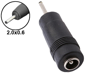 Adaptador Cargador 5.5x2.5mm A 2.0x0.6mm - Nokia Fino Parlante Portatil