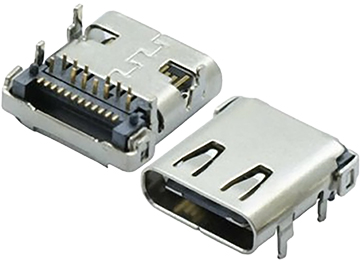 Usb Jack Hembra Tipo C 24 Pines