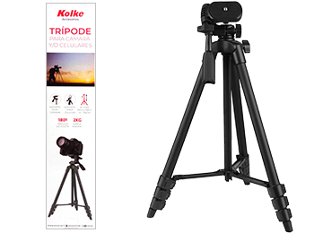 Tripode Kolke Kav-449 Altura Max 1.35m Camaras Celulares