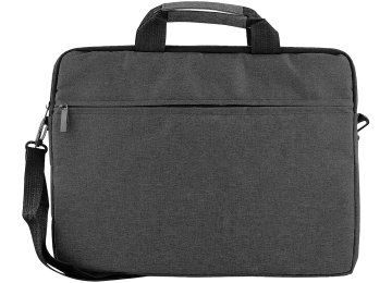 Maletin Notebook 2 Compartimentos Con Cierre Proteccion Interna Manija Y Correa Hasta 15.6 Pulgadas Dimensiones 41x31x3cm En Bolsa Negro