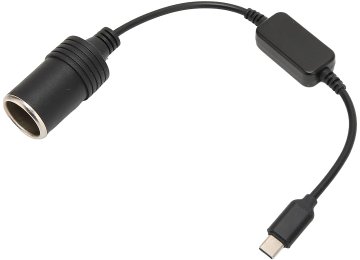 Adaptador Usb Tipo C M A 12v Hembra 10w Max