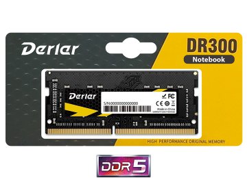 Memoria Sodimm Ddr5 16gb 5600mhz 1.1v Cl46 Notebook Derlar Dr300