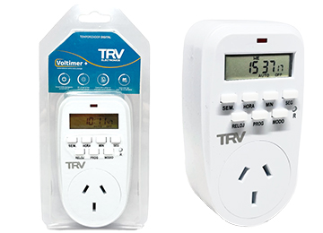 Temporizador Digital Trv Tmp001 Programable 2200w 220v Hasta 10a - Timmer