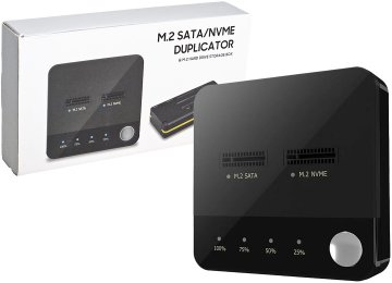 Carry Disk Clonador M2 2 En 1 Sata Nvme A Usb 3.0 Dk302 Incluye Cable Usb Con Adaptador A Usb Tipo C Incluye Case Para Guardar 2 Discos M2