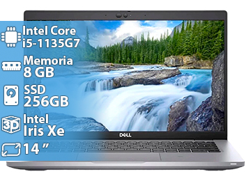 Notebook Dell Latitude 5420 Intel I5-1135g7 8gb 256gb 1920x1080 1 Slot Ram Libre 14 Pulgadas Win10pro Y Teclado En Ingles Retroiluminado Gris - Reacondicionada - Outlet - Con Detalles Esteticos