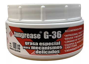 Lubricante Delta Tungrease G-36 100cc Grasa Especial Liviana Para Mecanismos Delicados Engranajes De Precision