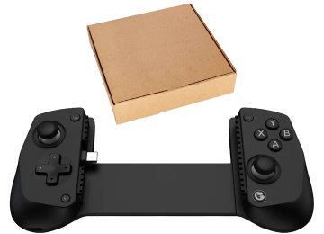 Joystick Gamesir X5 Lite Soporta Celulares Hasta 20 Cm Sticks Mageneticos Hall Efect Android Ios Por Cable Usb Tipo C No Es Inalambrico Negro