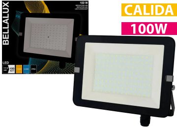 Reflector Led Bellalux 100w 830 Calido 220v 3000k 8000lumens Diametro 19.6x14.4cm