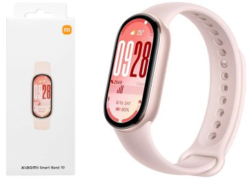 Smartband Xiaomi Mi Band 10 Ritmo Cardiaco Sueno Estres Oximetro Notificaciones Acelerometro Giroscopio Sumergible 5atm 150 Modos Deportes Brujula Bluetooth 5.4 Bateria 233mah 1.72 Pulgadas Rosa