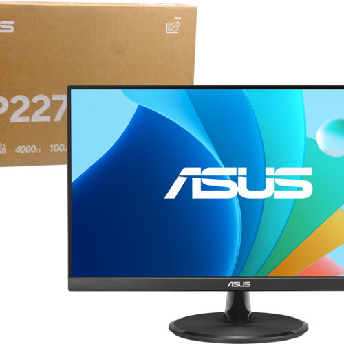 Monitor Asus 22 Vga Hdmi 1920x1080 100hz 1ms 4000:1 Vesa 100x100 21.45 Pulgadas 54.48cm Incluye Cable De Alimentacion Hdmi