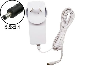 Transformador 12v 3.5a 5.5x2.1mm 42w Alternativo Blanco