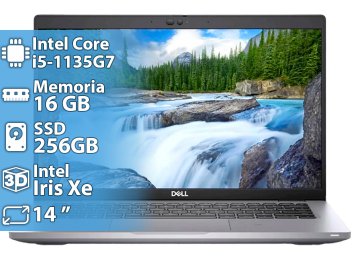 Notebook Dell Latitude 5420 Intel I5-1135g7 16gb 256gb 1920x1080 14 Pulgadas Win11pro Y Teclado En Ingles Negra - Reacondicionada - Outlet - Minimos Detalles Esteticos
