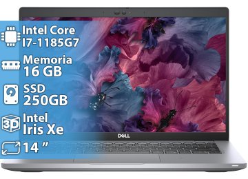 Notebook Dell Latitude 5420 Intel I7-1185g7 16gb 250gb 1920x1080 14 Pulgadas Win11pro Y Teclado En Ingles Plateada - Reacondicionada - Outlet - Minimos Detalles Esteticos