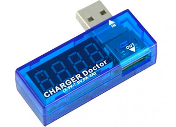 Tester Voltage Usb - Rango 3.5v - 7v Hasta 3a