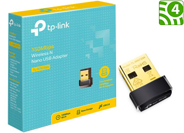 Placa De Red Wifi Usb Tp-Link Tl-Wn725n Nano 150mbps